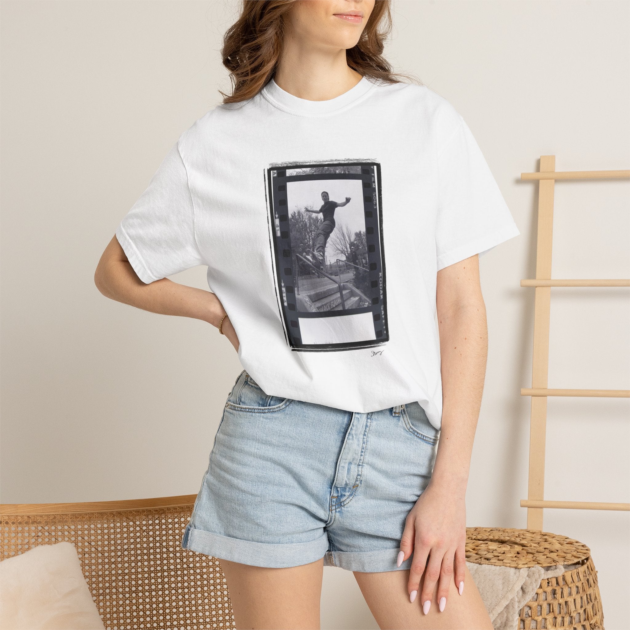 FILM Positive Unisex Garment-Dyed T-shirt