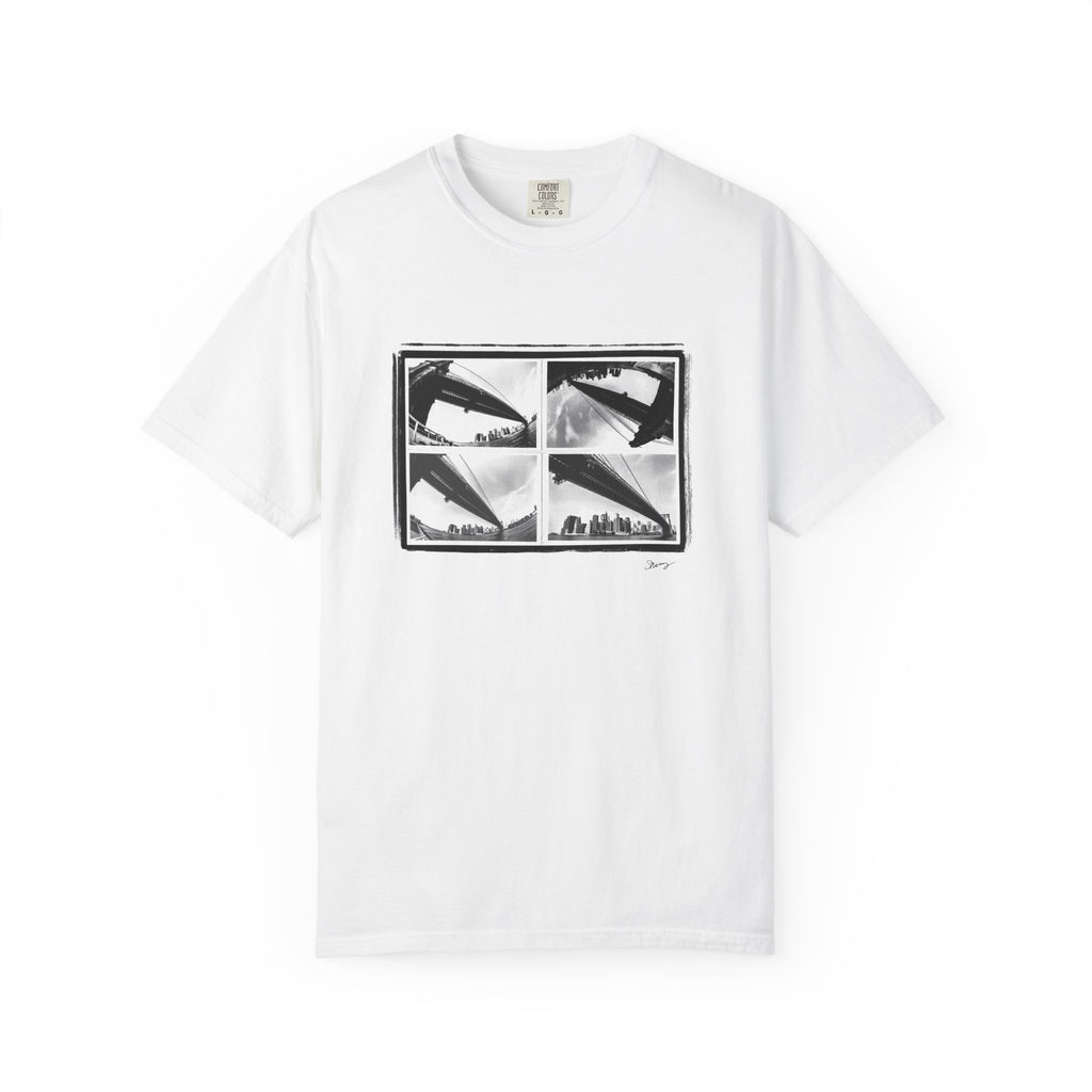 BK BRIDGE Unisex Garment-Dyed T-shirt