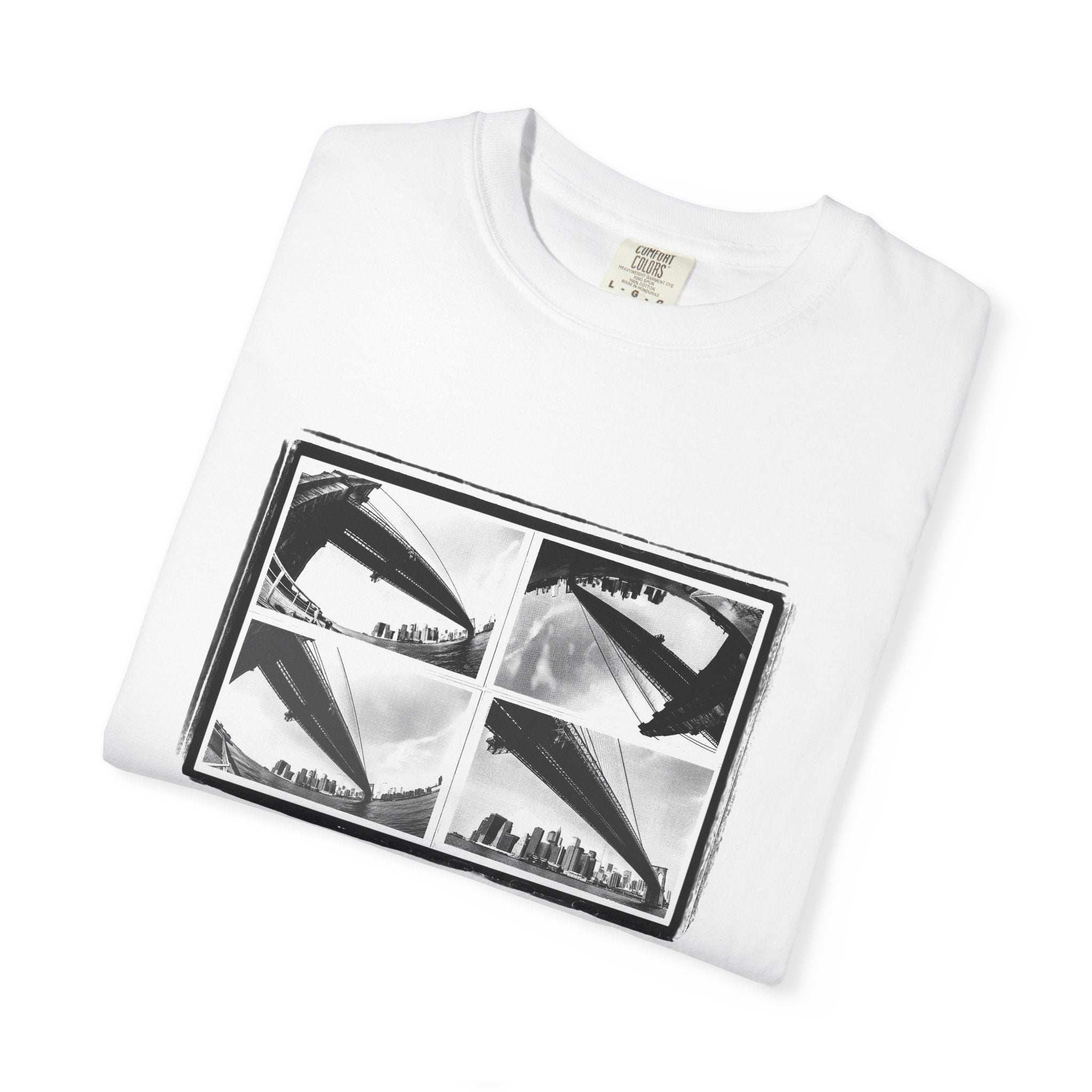 BK BRIDGE Unisex Garment-Dyed T-shirt